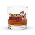 Tipsy Weasels Signature Rocks glass